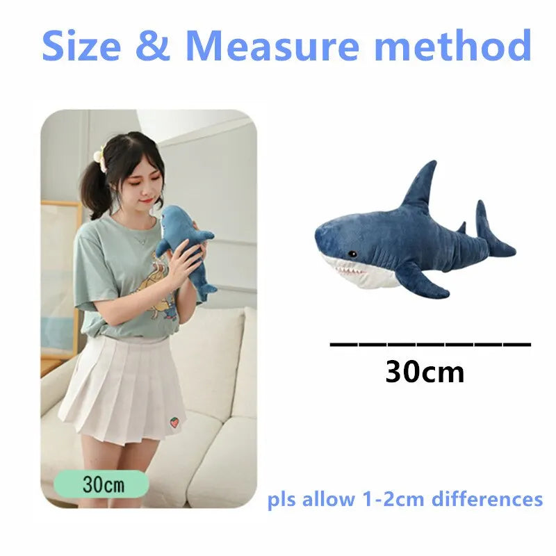 🦈 Soft Plush Shark Toy - Stuffed & Plush Animal Doll 🧸