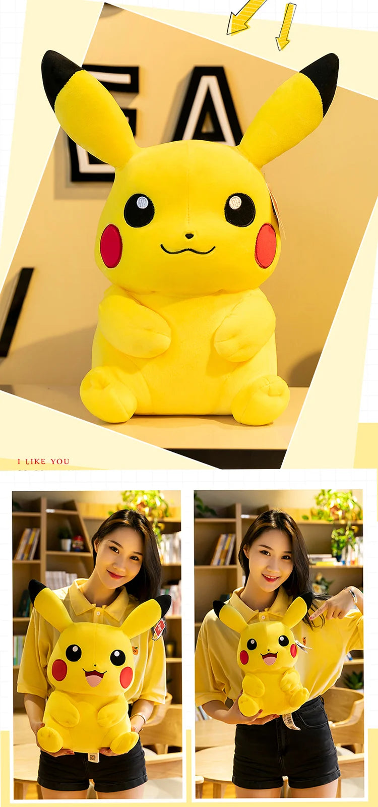 Pikachu Plush Doll