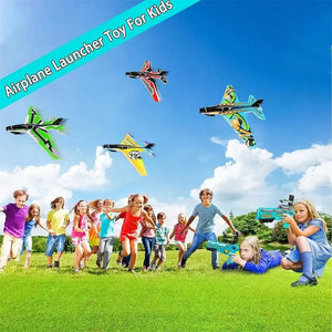 ✈️ Catapult Airplane Toy - Fun Outdoor Game for Kids 🎯