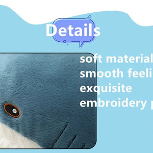 🦈 Soft Plush Shark Toy - Stuffed & Plush Animal Doll 🧸